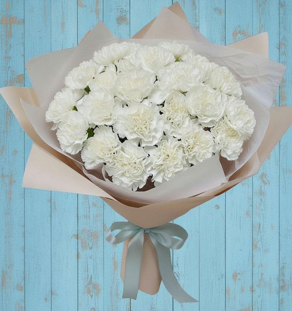 Букет цветов из: Гвоздики в Дементьево