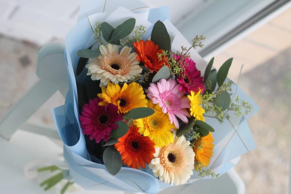 Букет цветов из: Герберы в Дементьево