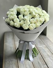 Букет 35 Белых роз #REPLACE_PRED# Дементьево