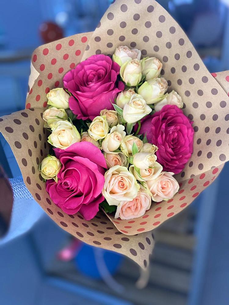 Букет цветов из: Розы в Дементьево