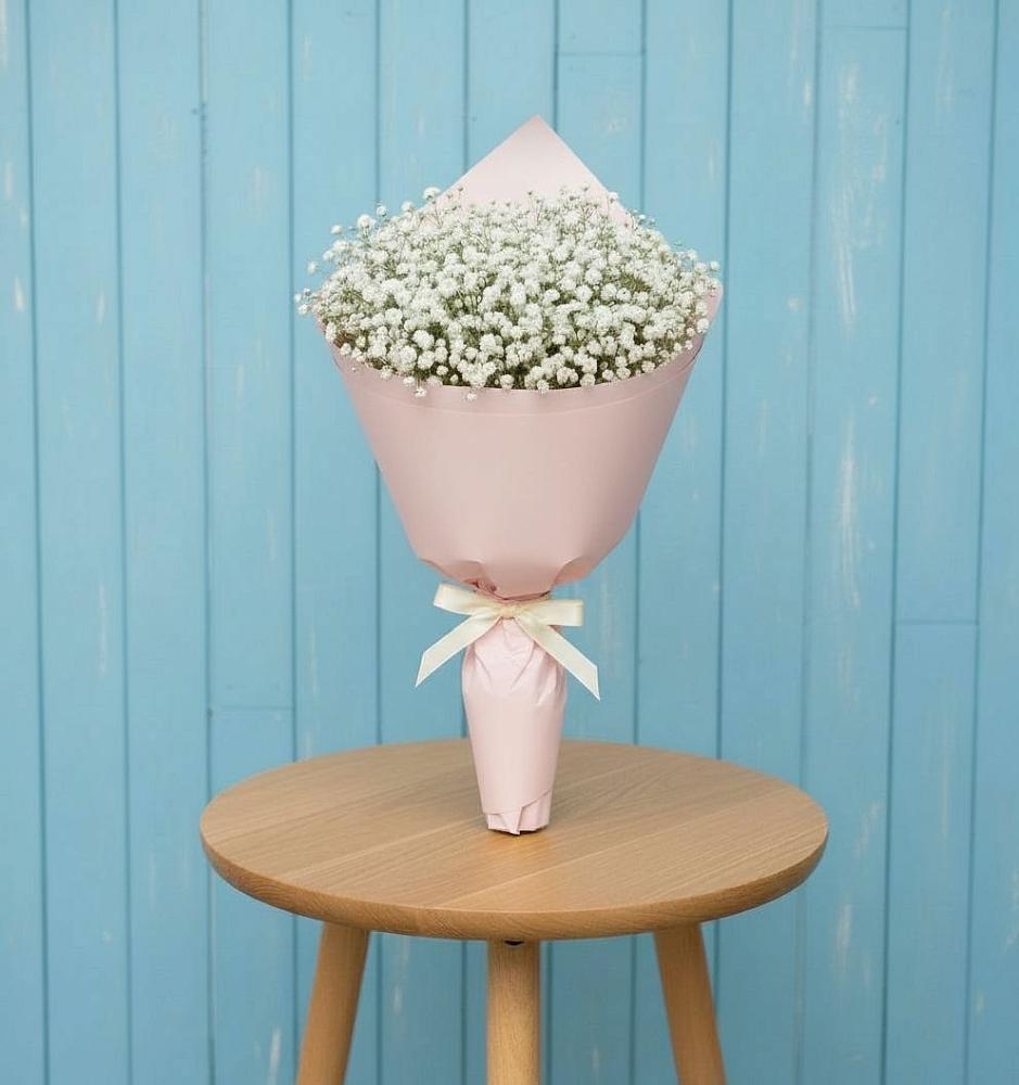 Букет цветов из: Гипсофила в Дементьево