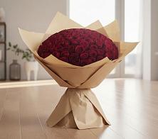 Букет 101 Красная роза в Дементьево