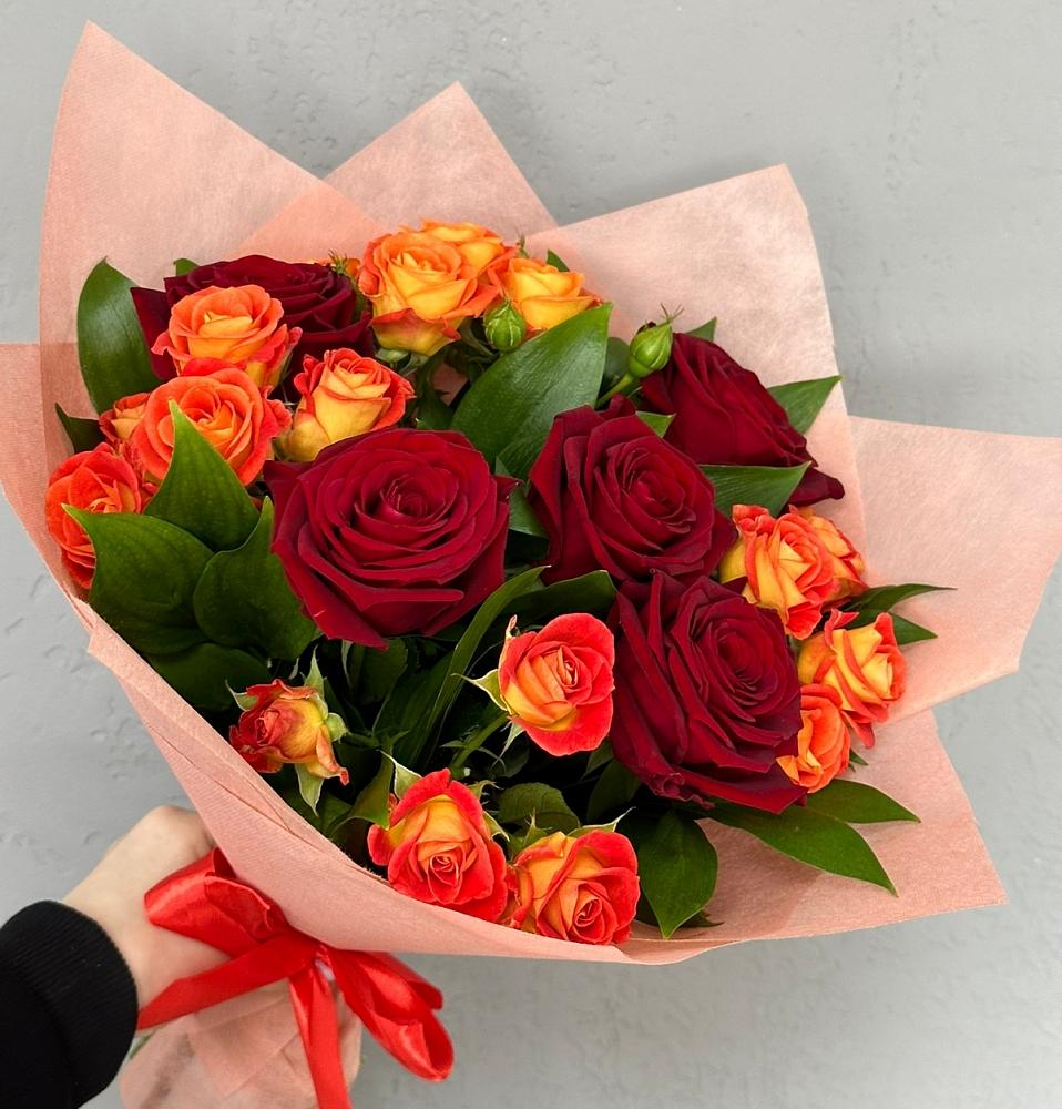 Букет Любовь и восторг в Дементьево