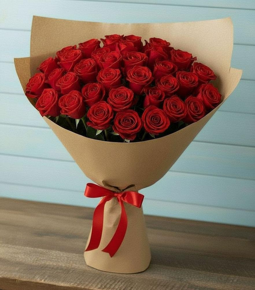 Букет Красные розы Милано в Дементьево