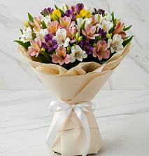 Букет цветов из:  Альстромерии в Дементьево