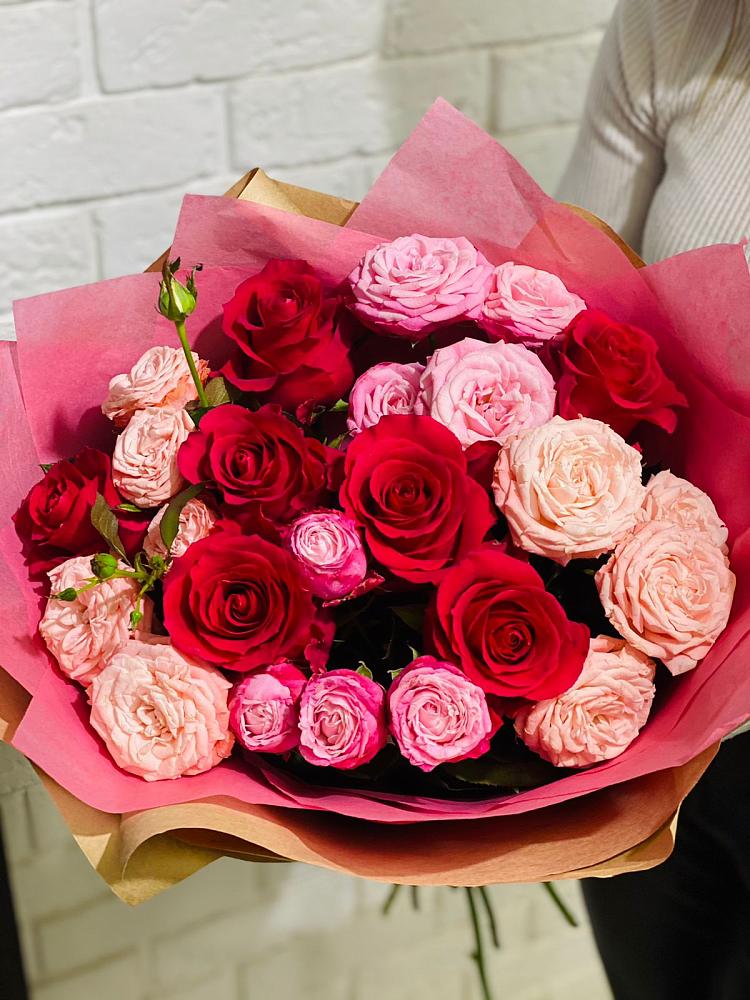 Букет цветов из: Розы в Дементьево