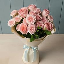 Букет Розовый шарм в Дементьево