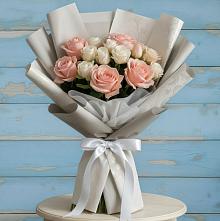 Букет цветов из:  Розы #REPLACE_PRED# Дементьево