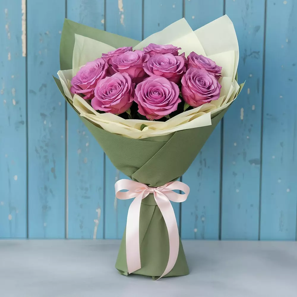 Букет Розы Фёрст Леди в Дементьево