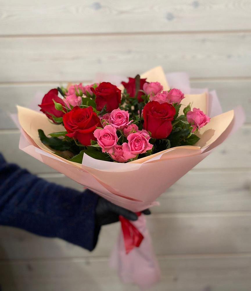 Букет цветов из: Розы в Дементьево