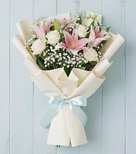 Букет цветов из:  Лилии в Дементьево